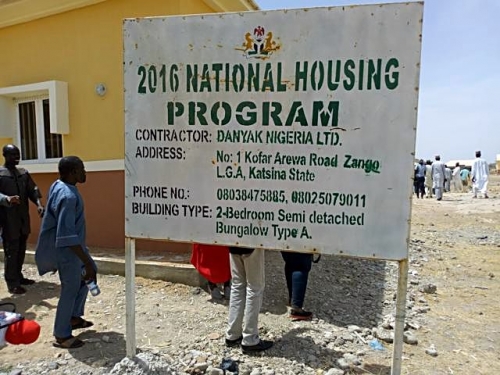 National Housings Program Site Along Ningi  Airport Road Bauchi State