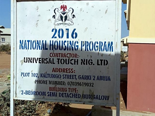 National Housing Program Gombe