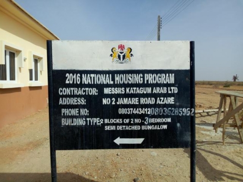 National Housing Program Yobe State