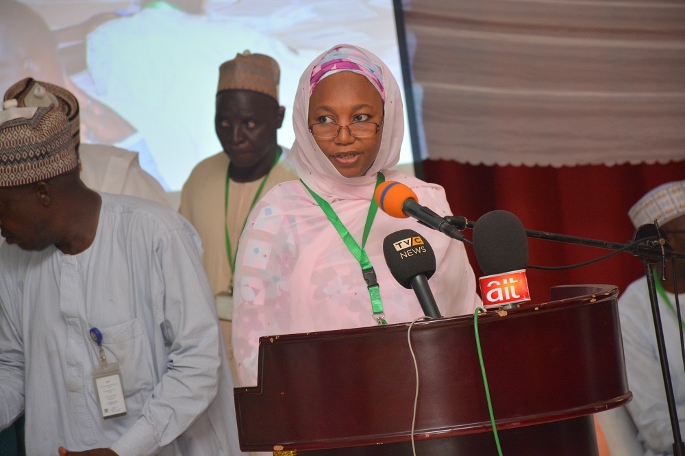 Hon Commissioner Ministry of Metropolitan and Urban Development Haj Fatima Abubakar