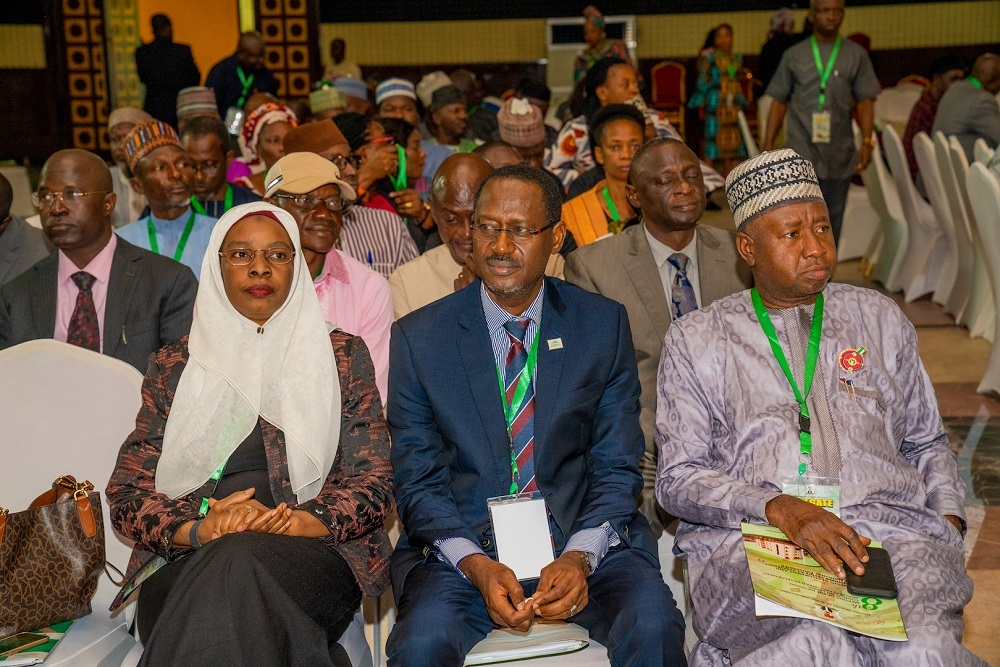 Cross section of the Participants during  the 8th Meeting of the National Council on Lands  Housing and Urban Development with the theme   Housing Development and Consumer Credit as Strategies for National Prosperity   held at the Main Auditorium  Chida Hotel   Utako District  Federal Capital Territory  Abuja on Thursday 7th  November 2019