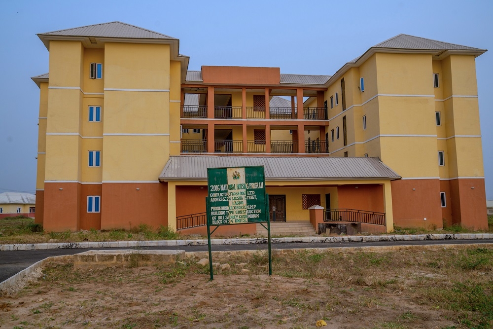 AFFORDABLE HOUSING IN PROGRESS    A Condominium Block of 24 Units of One  Two and Three Bedroom Flats constructed under the Federal  Government   s National Housing Programme  NHP  in Uyo  Akwa Ibom State on Wednesday  21st January 2020