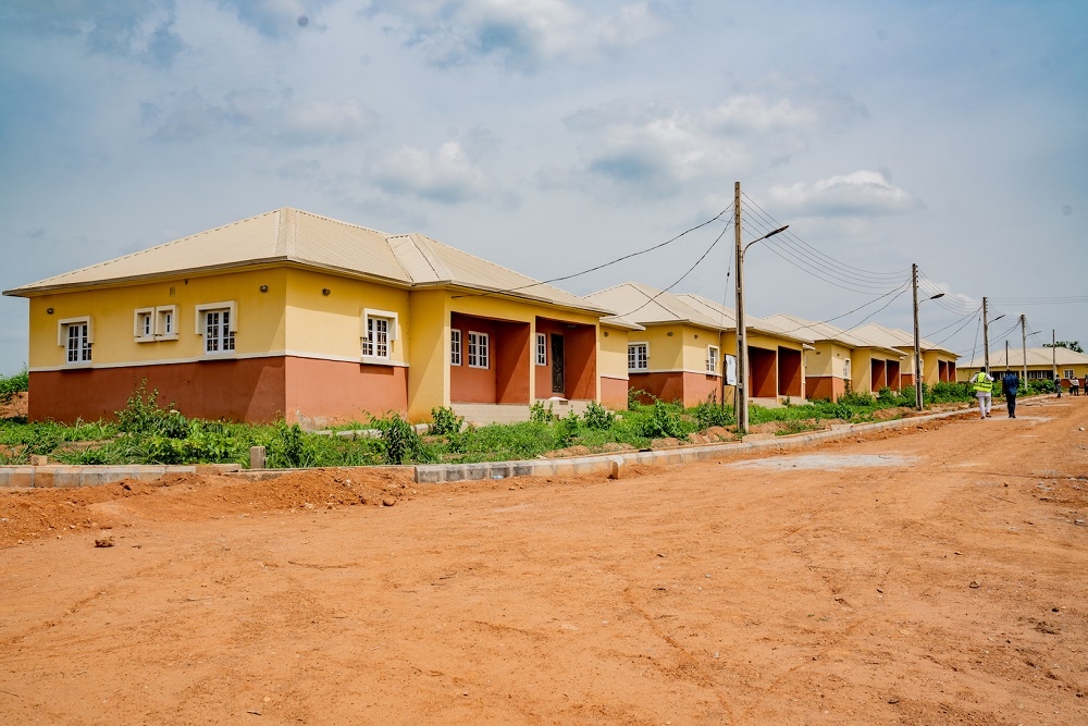 A cross section of the  One, Two, Three Detached and Semi-Detached Bedroom Bungalows built under the under the Federal Government&#039;s National Housing Programme in the Akinyele Area of Ibadan, Oyo State in Oyo State on Thursday, 29th April 2021