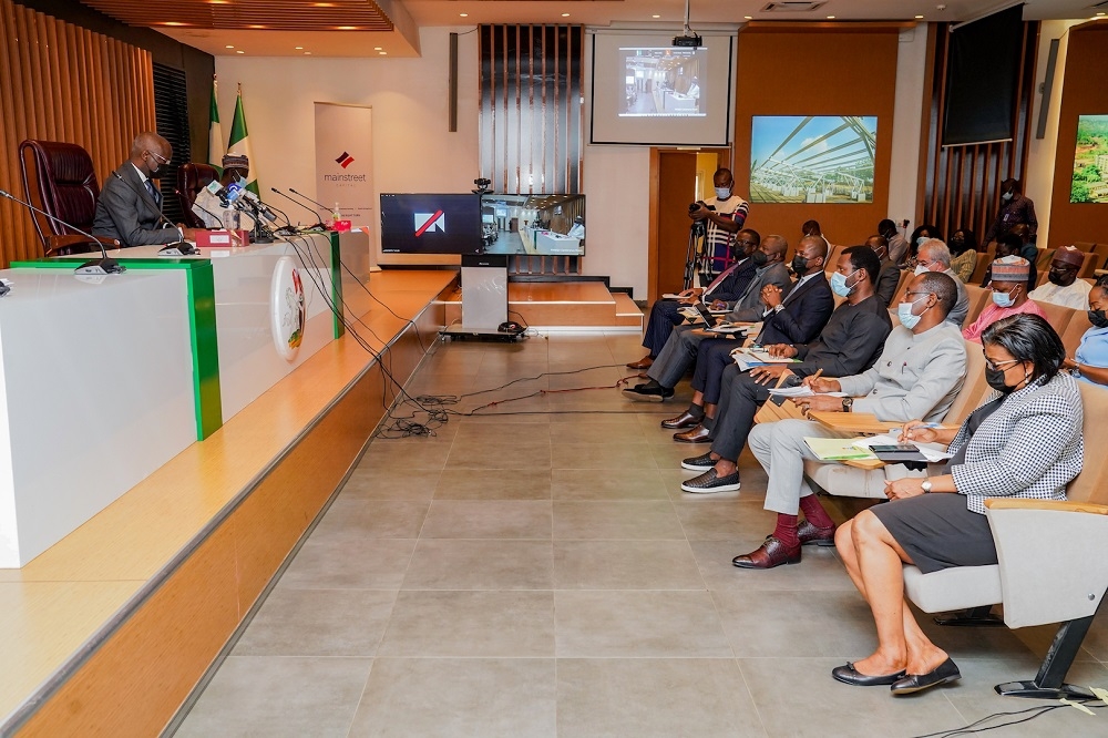 A Cross Section of participants at the Housing Investment Forum held at the Ministry of Works and Housing, Headquarters, Mabushi, Abuja.