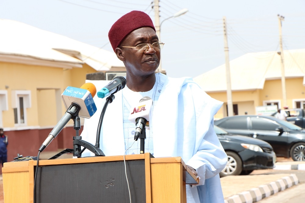 REPRESENTATIVE OF THE GOVERNOR NASARAWA STATE AT THE OFFICIAL COMMISSIONING OF THE NATIONAL HOUSING PROGRAMME IN NASARAWA STATE