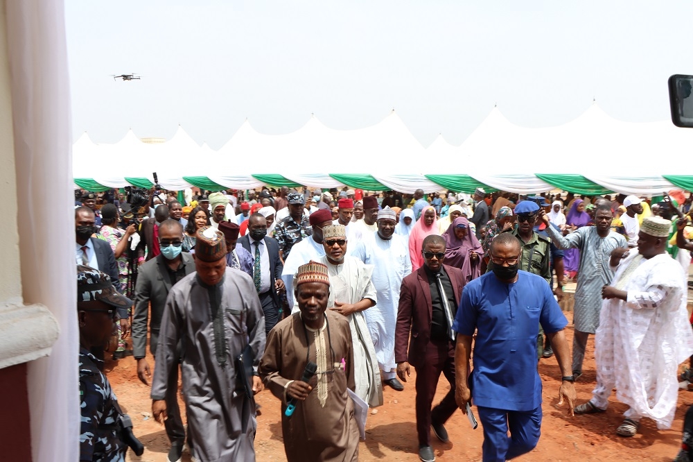 OFFICIAL COMMISSIONING OF THE NATIONAL HOUSING PROGRAMME IN NASARAWA STATE