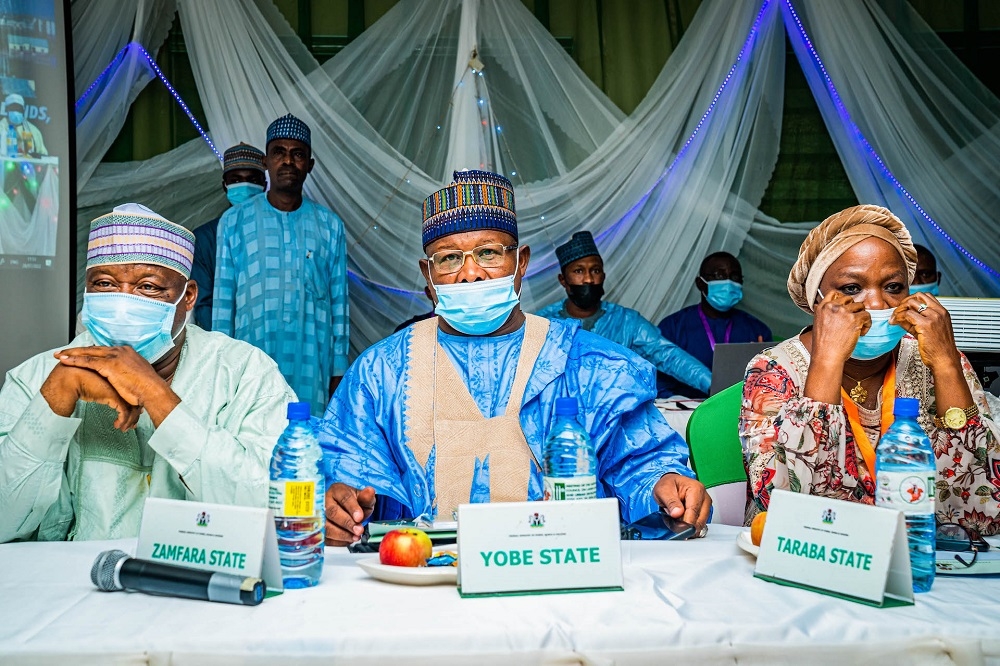 PIX SIX: Cross section of the Commissioners in charge of Lands and Housing from different States of the Federation during the 11th Meeting of the National Council on Lands, Housing and Urban Development with the theme, &quot;Housing Our People, by All of Government and All Our People,&quot; at the Dankani Guest Palace Hotels Ltd, Sokoto, Sokoto State on Thursday, 28th July 2022. 