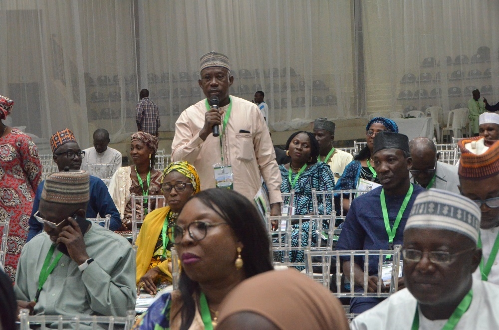 Opening ceremony of the 12th Meeting of the National Council on Lands, Housing and Urban Development with theme “Harnessing Local and International Credit Schemes as a Panacea for Affordable Housing Infrastructural Development under the “Renewed Hope Agenda” holding at Umaru Musa Yar Adua Conference Centre, Independence Way, Kaduna, Kaduna State on the 13th – 17th November.