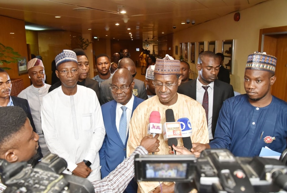 Minister of Housing and Urban Development, Arc. Ahmed Musa Dangiwa during the 20th edition of the Mortgage Banking CEOs Annual Retreat at the Transcorp Hilton Hotel in Abuja on Saturday 2nd December 2023