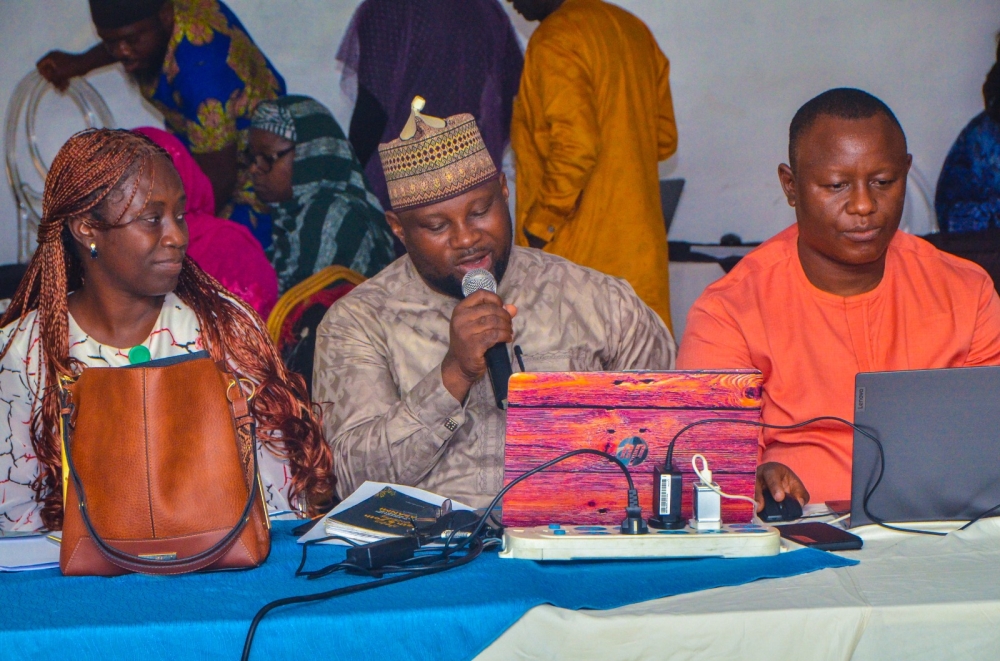 The Permanent Secretary, Federal Ministry of Housing and Urban Development Dr. Marcus O. Ogunbiyi and participants in  a 2-day Retreat on the Ministerial Performance Management System (MPMS), held at De Bentley Hotel, Utako, Abuja on Friday  10th- Saturday 11th, May, 2024