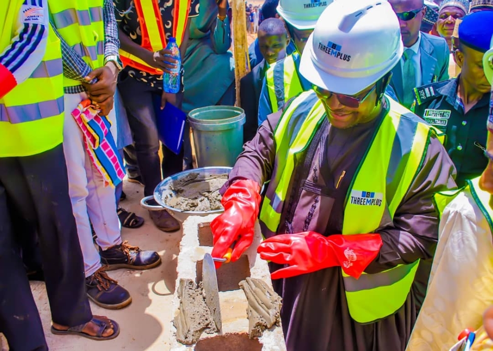 Federal Ministry of Housing and Urban Development Groundbreaking of Renewed Hope Housing Estate Project in Sokoto, Monday, May 27th, 2024.