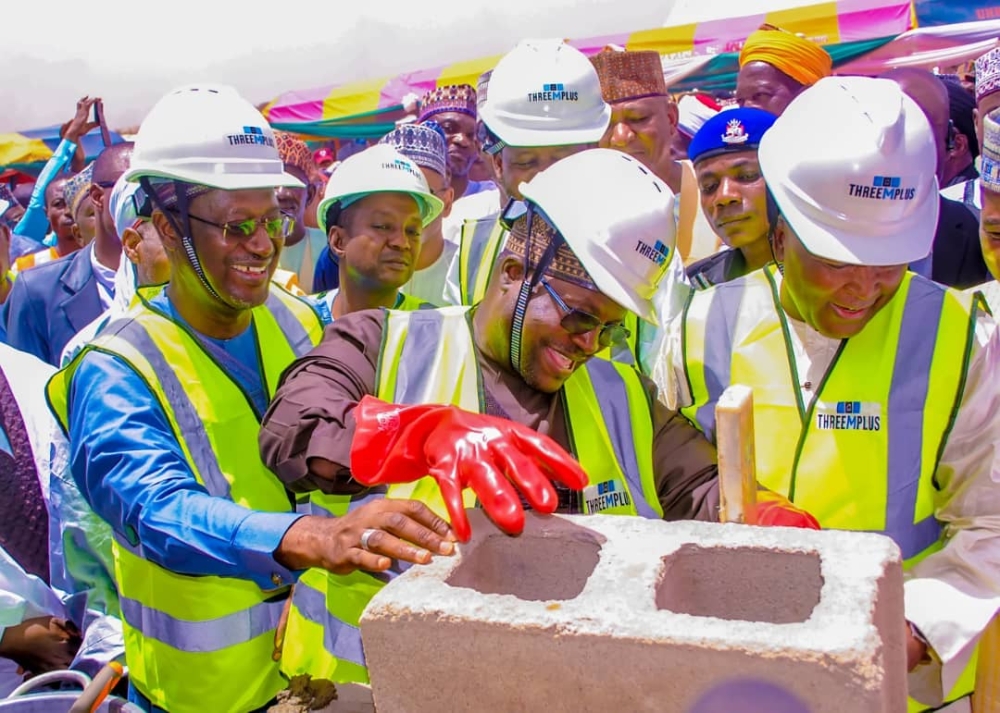 Federal Ministry of Housing and Urban Development Groundbreaking of Renewed Hope Housing Estate Project in Sokoto, Monday, May 27th, 2024.