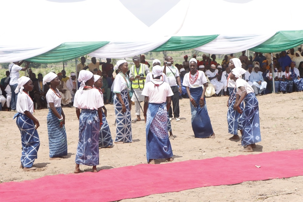 The Ground-Breaking Of The 250-Housing Unit Renewed Hope Estate In Nasarawa State On Saturday, July 6, 2024