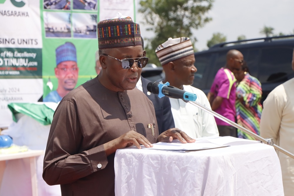 The Ground-Breaking Of The 250-Housing Unit Renewed Hope Estate In Nasarawa State On Saturday, July 6, 2024