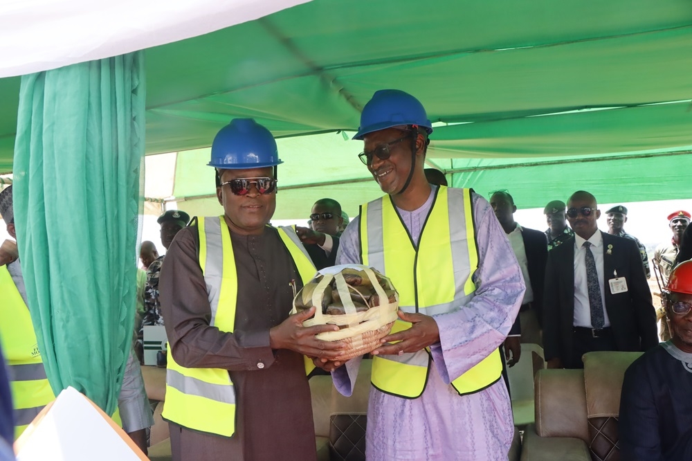 The Ground-Breaking Of The 250-Housing Unit Renewed Hope Estate In Nasarawa State On Saturday, July 6, 2024