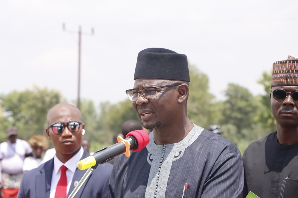 The Ground-Breaking Of The 250-Housing Unit Renewed Hope Estate In Nasarawa State On Saturday, July 6, 2024