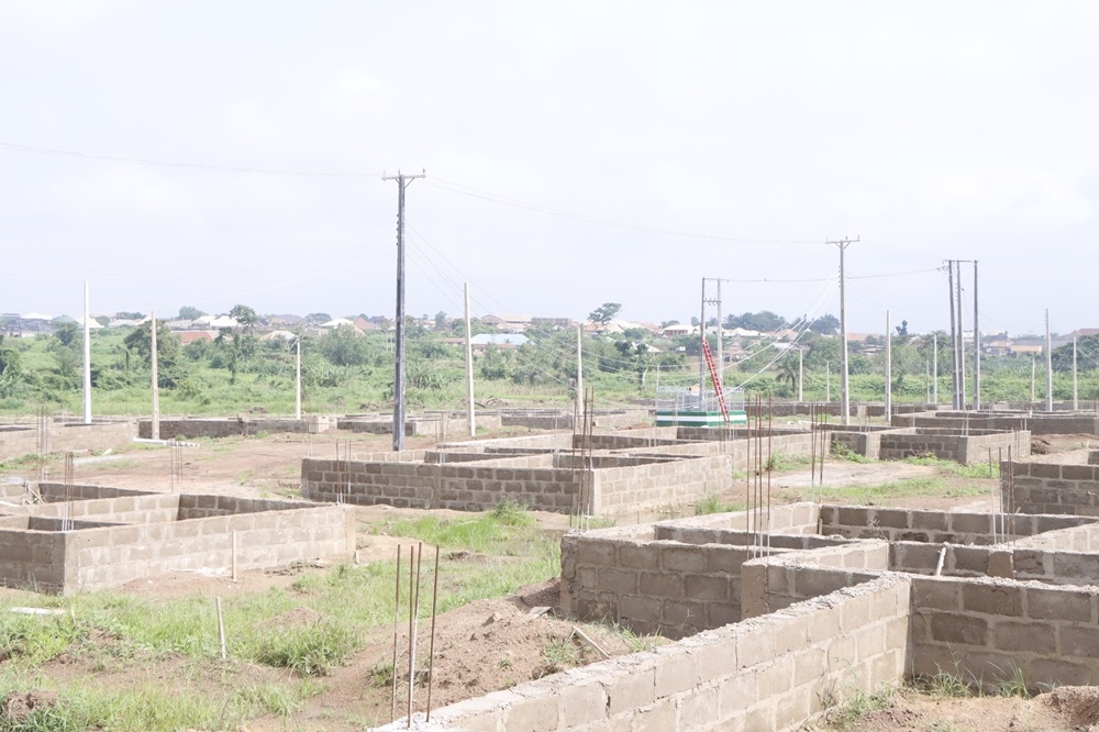 Ground-Breaking For The 250-Housing Unit Renewed Hope Estate In Oyo State On Tuesday, July 9, 2024