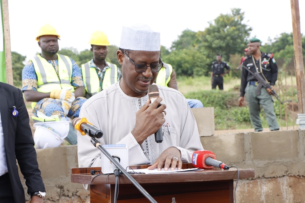 Ground-Breaking For The 250-Housing Unit Renewed Hope Estate In Oyo State On Tuesday, July 9, 2024