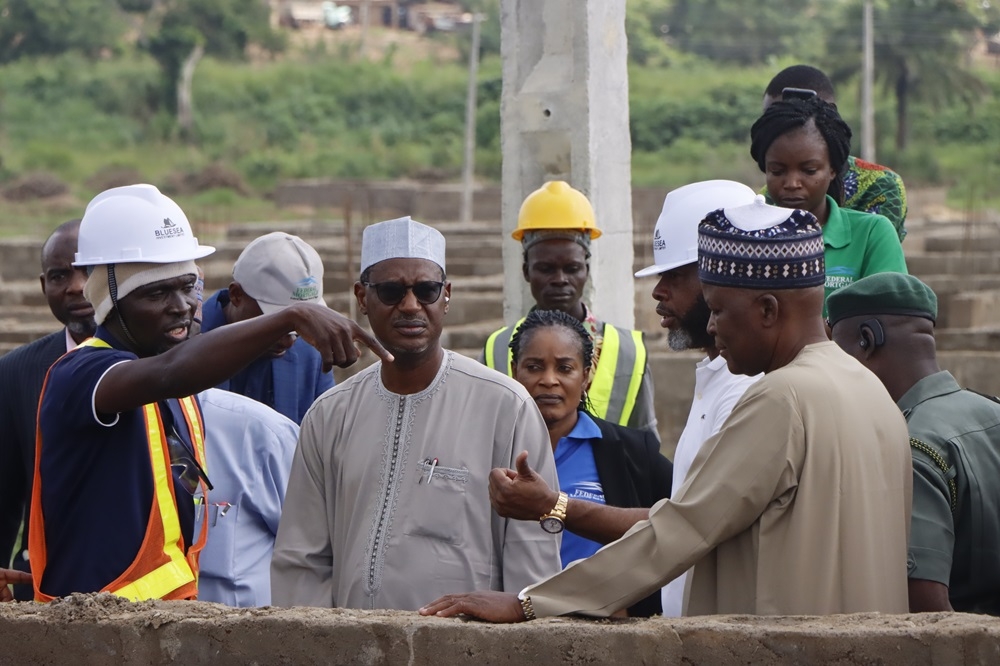 Ground-Breaking For The 250-Housing Unit Renewed Hope Estate In Oyo State On Tuesday, July 9, 2024