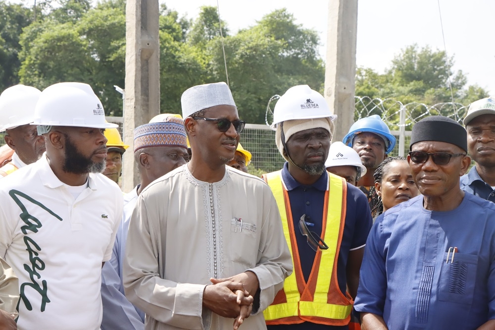 Ground-Breaking For The 250-Housing Unit Renewed Hope Estate In Oyo State On Tuesday, July 9, 2024