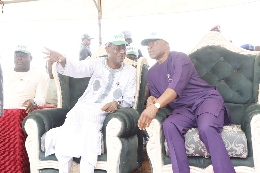 Ground-Breaking Of The 250-Housing Unit Renewed Hope Estate In Osun State On Tuesday, July 2, 2024