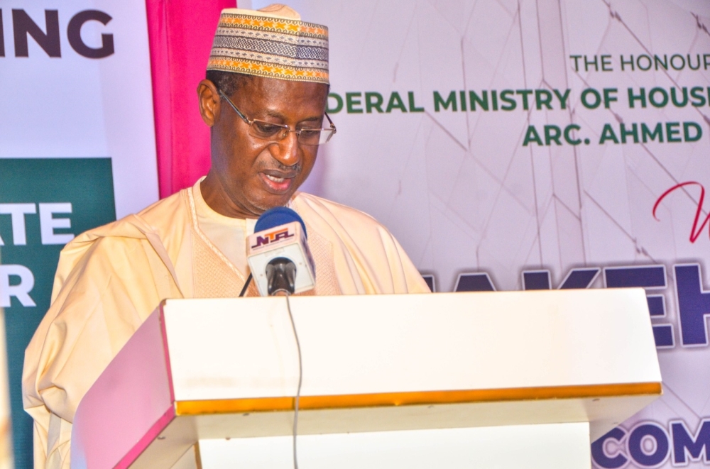 Minister of Housing and Urban Development, Arc. Ahmed Musa Dangiwa