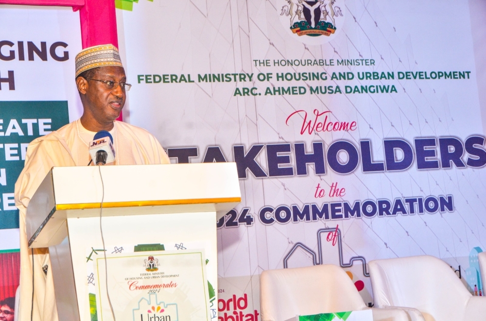 Minister of Housing and Urban Development, Arc. Ahmed Musa Dangiwa