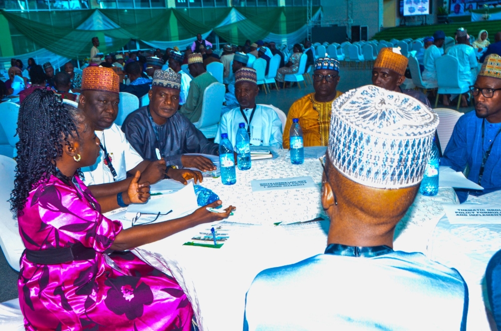 Thematic Groups 1-8 at the 13th National Council on Lands, Housing and Urban Development ongoing at the International Conference Centre, Gombe, Gombe State. Monday 11th, November 2024