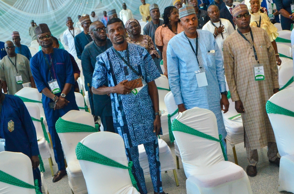 Day 1 Opening Ceremony of the 13th National Council on Lands, Housing and Urban Development ongoing at the International Conference Centre, Gombe, Gombe State. Monday 11th, November 2024