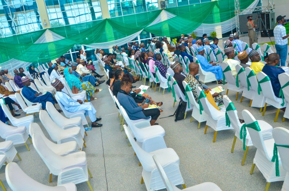 Day 1 Opening Ceremony of the 13th National Council on Lands, Housing and Urban Development ongoing at the International Conference Centre, Gombe, Gombe State. Monday 11th, November 2024