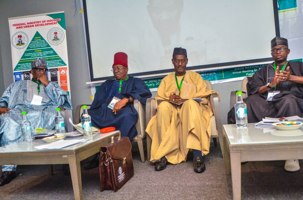 PHOTO SPEAK; Federal Ministry of Housing and Urban Development, Hold A-One Day Stakeholder Engagement on Development of Fiscal Incentives for Manufacturers of Local Building Materials Component in Nigerian. held at Radisson Hotel, G.R.A Ikeja, Lagos, Thursday 20th February, 2025