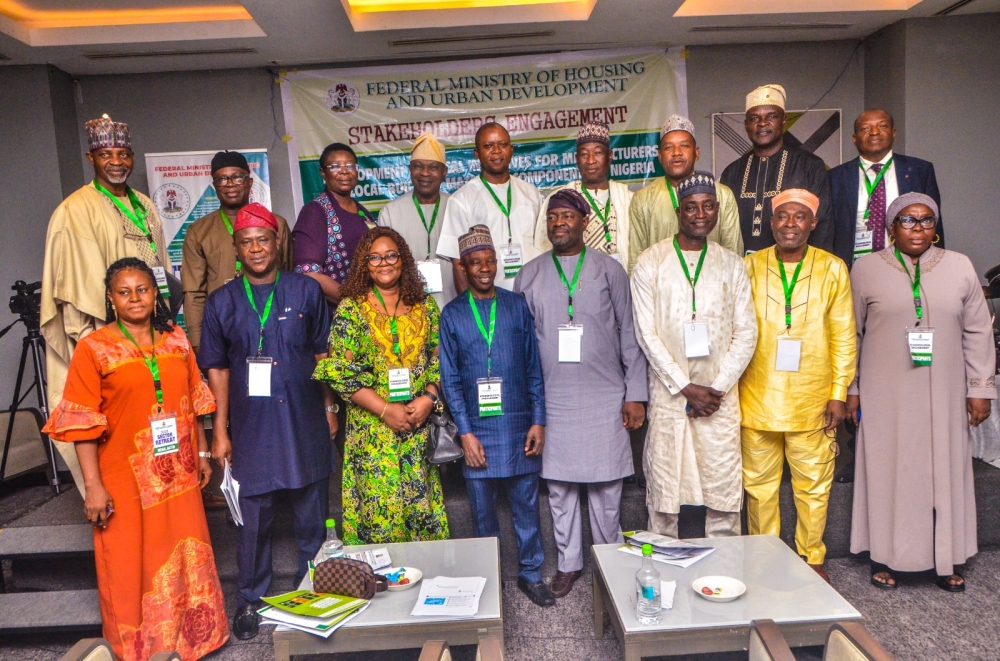 FMHUD Directors and Secretariat members at the Ministry’s retreat held at Radisson Blu Hotel, GRA, Ikeja, on the 20th of February,  2024