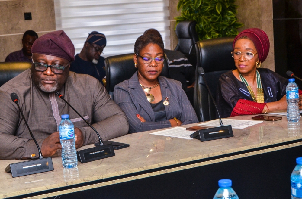 Photo Speak: Meeting of the Permanent Secretary, Federal Ministry of Housing and Urban Development, Dr Shuaib Belgore with leadership of Nigerian Institute of Architects, Wednesday 12th, February, 2025