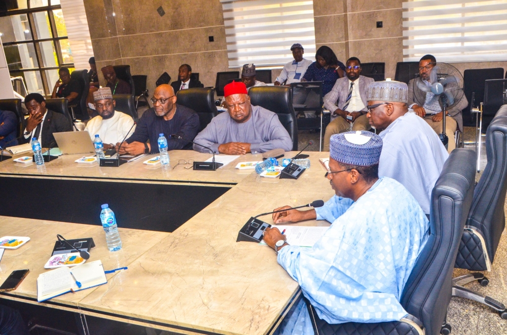 Pictures from the visit of Centenary City Project Plc led by its Vice Chairman, Amyim Pius Anyim to the Federal Ministry of Housing and Urban Development,  Monday,  17th, February,  2025