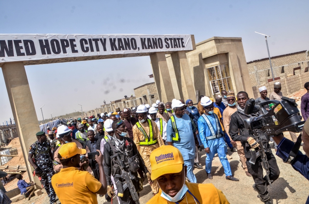 Sights & vision of the Renewed Hope City & Estate, Kano State, Friday,  7th March, 2025.