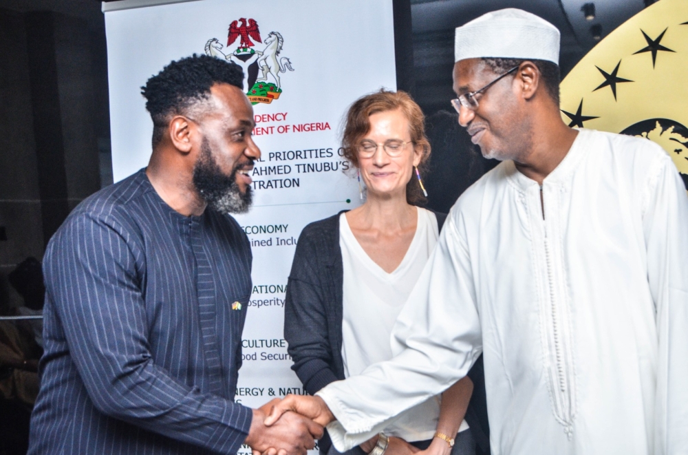 Meeting of the German Development Cooperation (GIZ) with the Hon Minister of Housing and Urban Development,  Arc Ahmed Musa Dangiwa