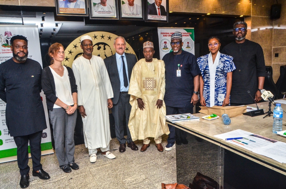 Meeting of the German Development Cooperation (GIZ) with the Hon Minister of Housing and Urban Development,  Arc Ahmed Musa Dangiwa