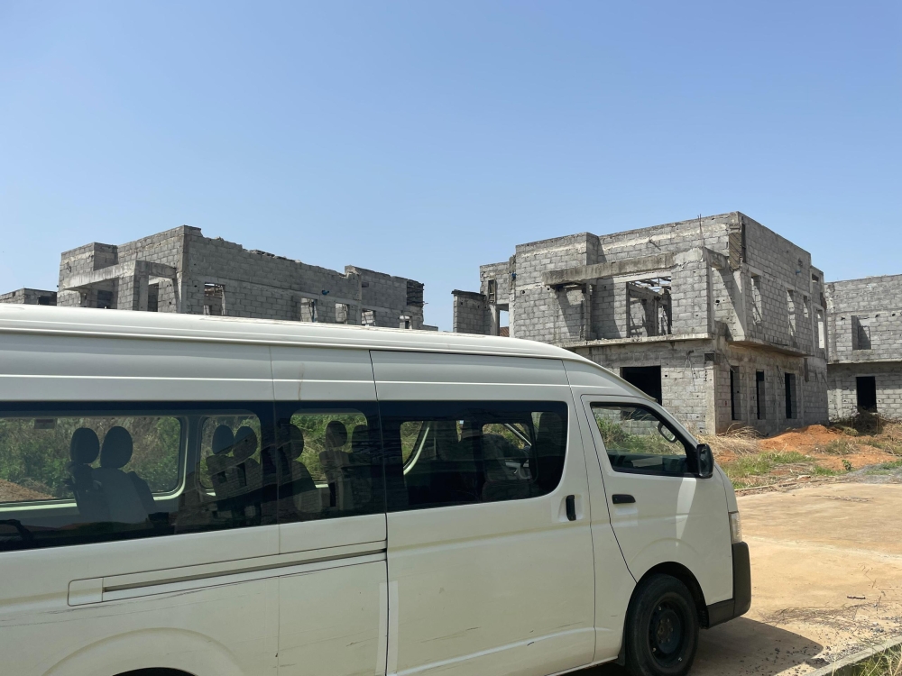 Photo News: HM (FMHUD), Arc Ahmed Dangiwa and Chairman EFCC, Olanipekun Olukoyede inspection of Recovered Housing Estate from former CBN Governor,  Godwin Emefiele,  Wednesday,  21st, May, 2025