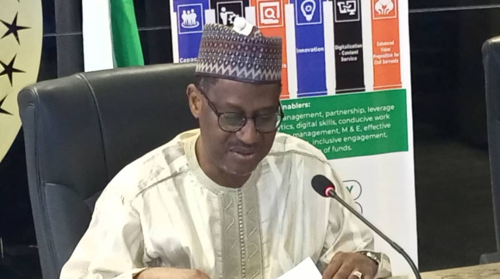Honouable Minister of Housing and Urban Development, Arc. Ahmed Musa Dangiwa's  meeting with the Regional Representative  UN Habitat at the Ministry's Conference Room in Abuja, Wednesday,  4th June, 2025