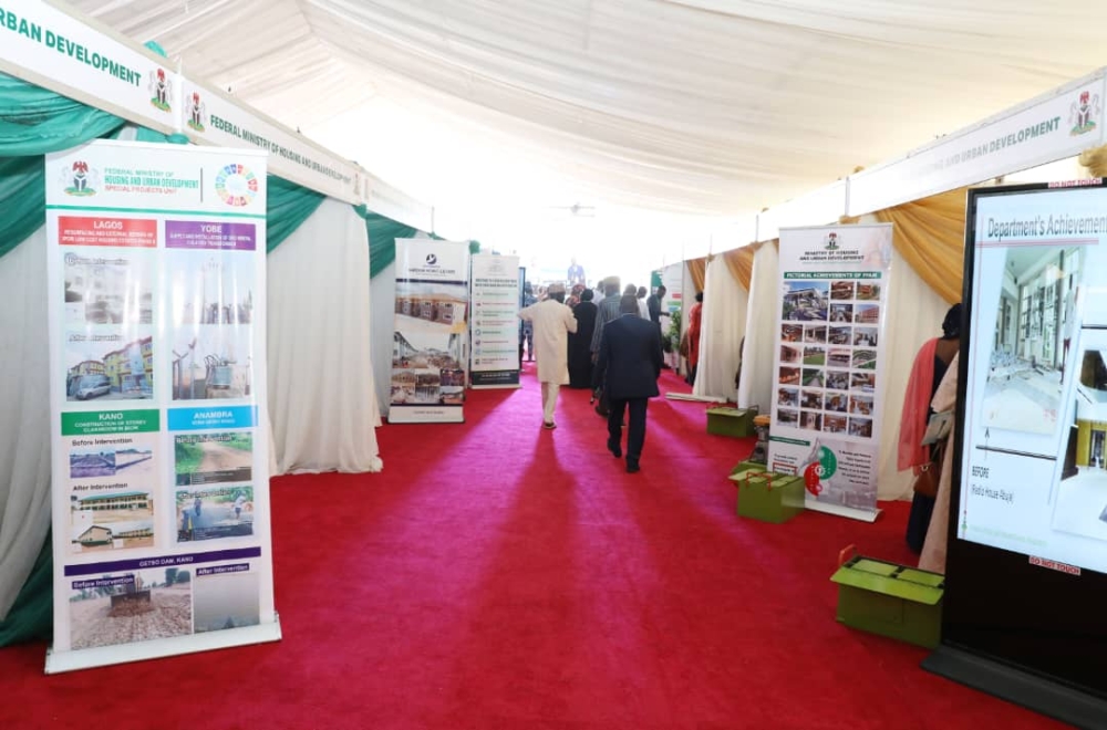 Permanent Secretary,  FMHUD, Dr Shuaib Belgore led the delegates of the Ministry to the 2O25 International Civil Service Conference holding at the Eagle Square  Abuja. (June 25th, 2025)
