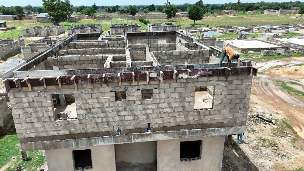 Inspection of the 2000 Units Kano Renewed Hope City by the Minister and Minister of State, Housing and Urban Development, Arc. Ahmed Musa Dangiwa and Rt.Hon Abdullahi Yusuf Ata in company of some Directors of the Ministry, Friday, 25th July, 2025