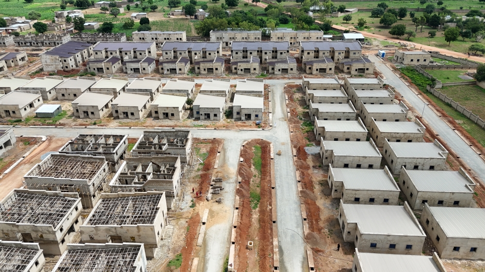 Inspection of the 2000 Units Kano Renewed Hope City by the Minister and Minister of State, Housing and Urban Development, Arc. Ahmed Musa Dangiwa and Rt.Hon Abdullahi Yusuf Ata in company of some Directors of the Ministry, Friday, 25th July, 2025