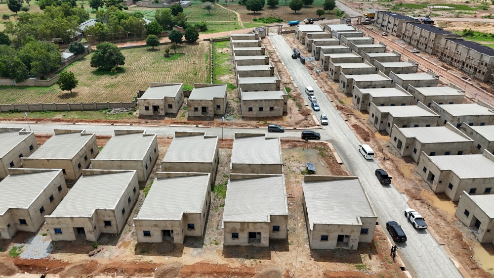 Inspection of the 2000 Units Kano Renewed Hope City by the Minister and Minister of State, Housing and Urban Development, Arc. Ahmed Musa Dangiwa and Rt.Hon Abdullahi Yusuf Ata in company of some Directors of the Ministry, Friday, 25th July, 2025