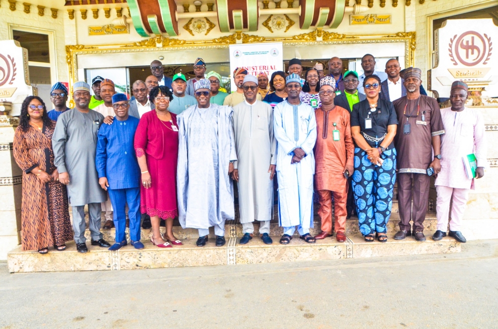 DAY 1 : Opening Ceremony of the Ministerial Retreat on Performance Management System (PMS) Federal Ministry of Housing and Urban Development, Thursday 3rd July, 2025 at Sandralia Hotel, Abuja.