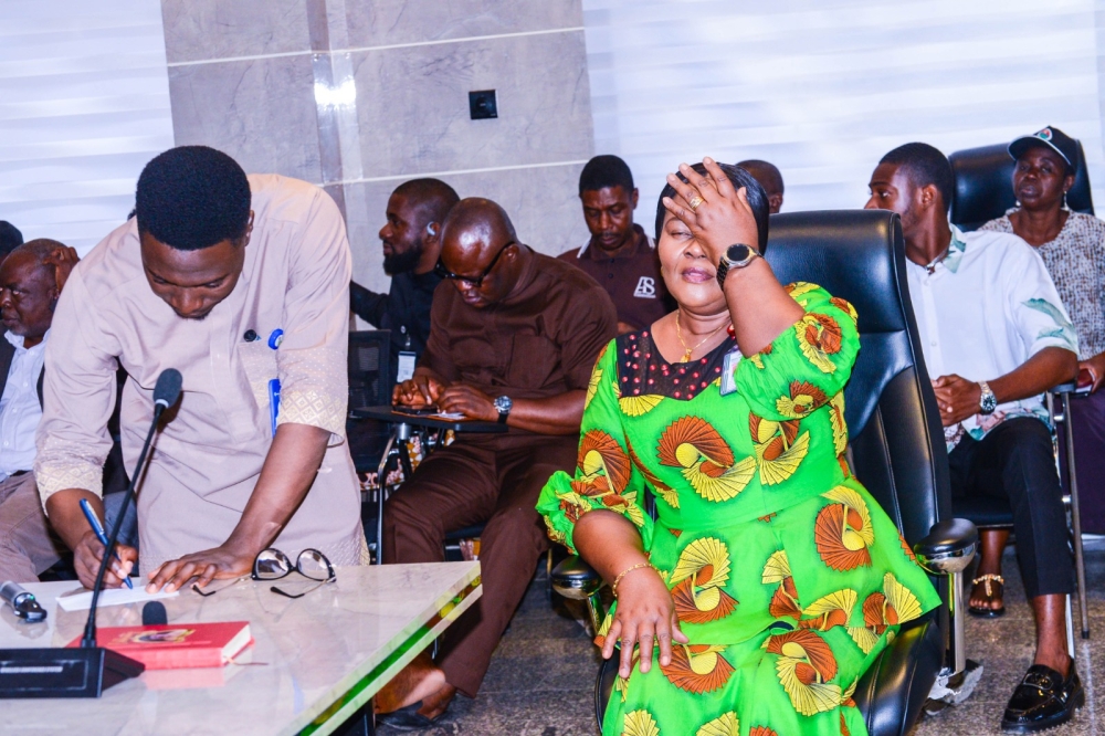Permanent Secretary Federal Ministry of Housing and Urban Development, Dr Shuaib M.L Belgore officially Declare open A -one day free eye screening programme for officers of the Ministry.Thursday 31st July, 2025