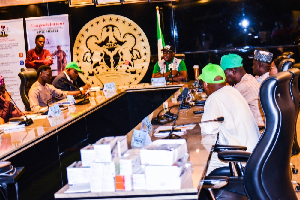 Permanent Secretary Federal Ministry of Housing and Urban Development, Dr Shuaib M.L Belgore officially Declare open A -one day free eye screening programme for officers of the Ministry.Thursday 31st July, 2025