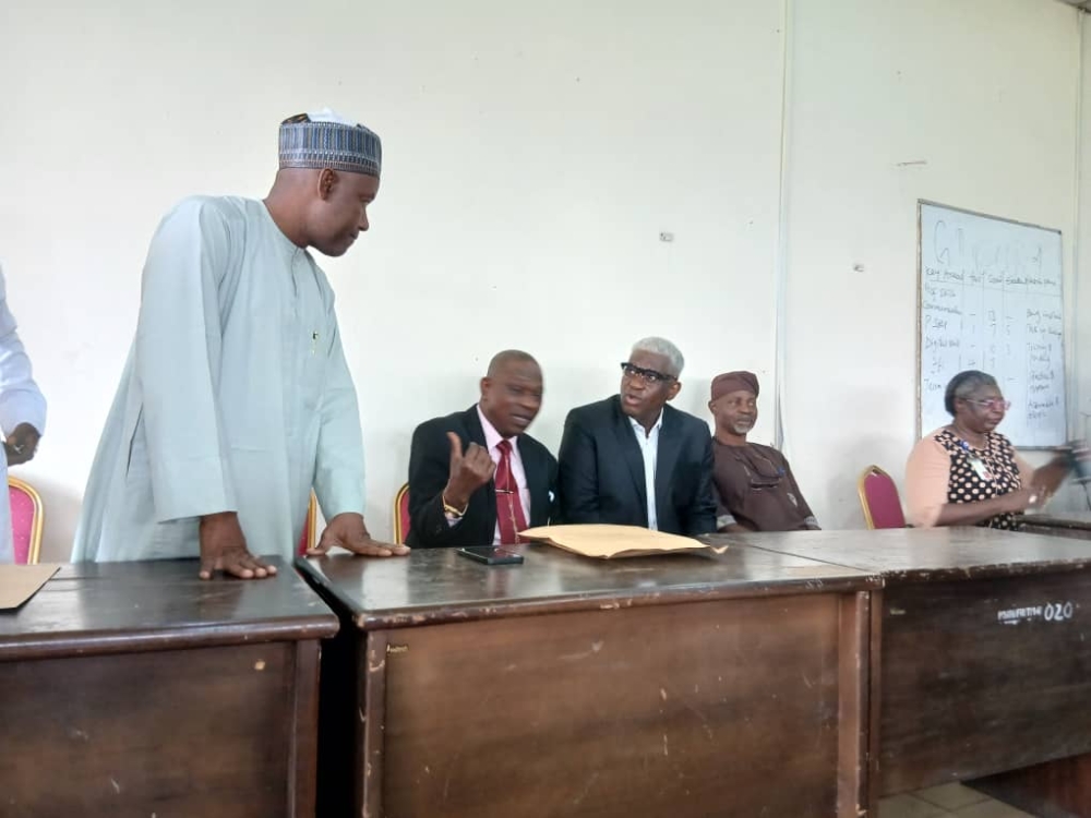 Permanent Secretary, FMHUD, Dr Shuaib Belgore declared the commencement of the 2025 promotion examination for the non pool officers of the ministry,  Wednesday,  8th October,  2025