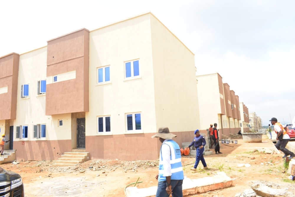 Inspection  of the Karsana, Abuja FCT  Renewed Hope City Project by the Permanent Secretary,  Ministry of Housing and Urban Development,  Dr Shuaib Belgore,  Friday,  October 24th, 2025.