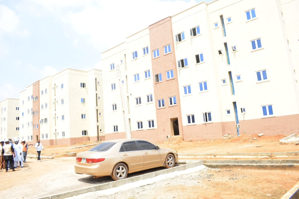 Inspection  of the Karsana, Abuja FCT  Renewed Hope City Project by the Permanent Secretary,  Ministry of Housing and Urban Development,  Dr Shuaib Belgore,  Friday,  October 24th, 2025.