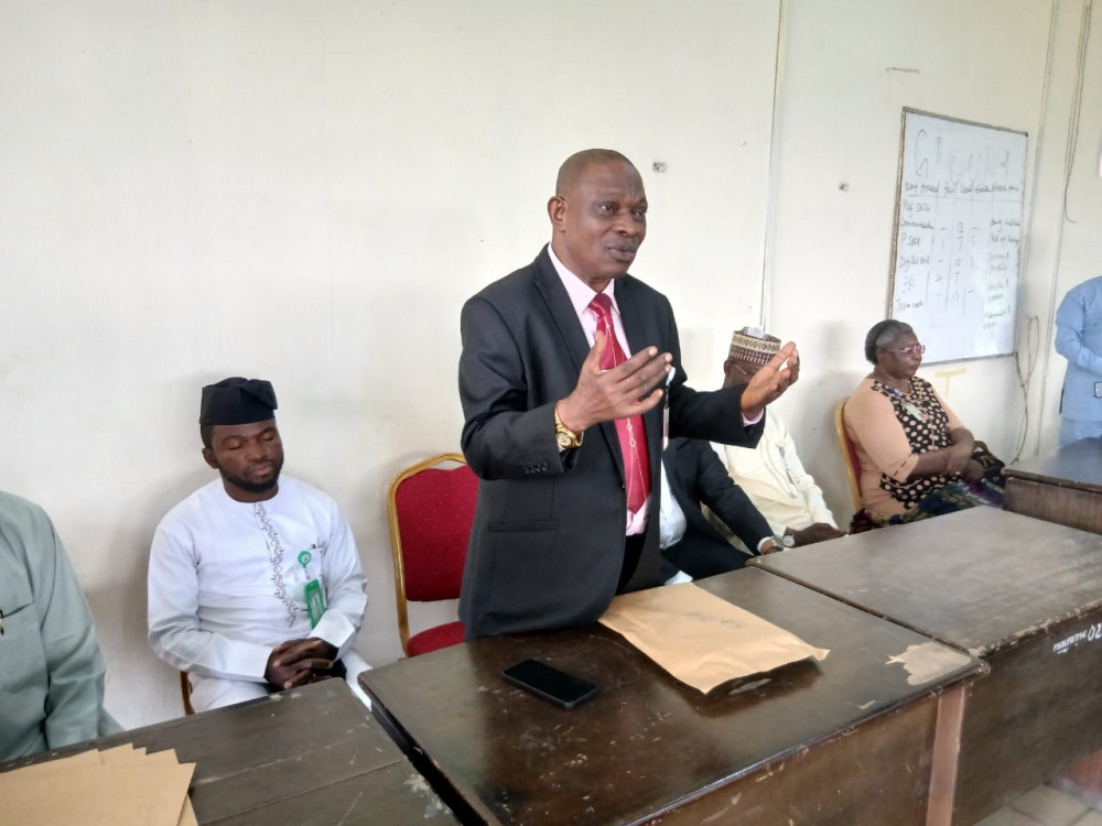 Permanent Secretary, FMHUD, Dr Shuaib Belgore declared the commencement of the 2025 promotion examination for the non pool officers of the ministry,  Wednesday,  8th October,  2025